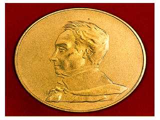 Medal to President <nobr><strong><b>Kim Il Sung</b></strong></nobr>-Medal of Parliament  April 17, Juche76(1987), Venezuela