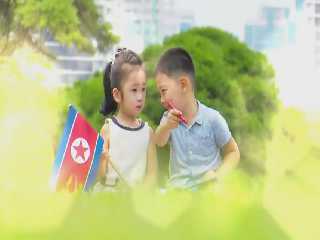 Le sourire large des enfants