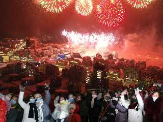 삼지연시의 축포