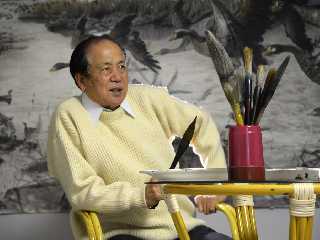 Le peintre Choe Song Ryong