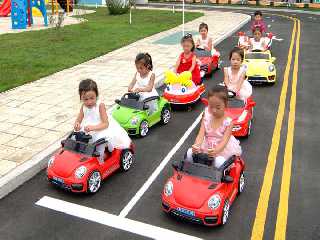 Children’s Traffic Park in Pyongyang City