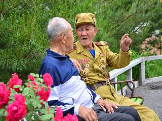 La maison de santé pour vétérans de guerre de Pyongyang